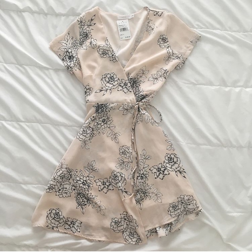 Lush wrap dress
